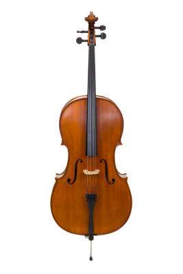 4/4 Student Cello Outfit with Padded Bag, Bow and Rosin