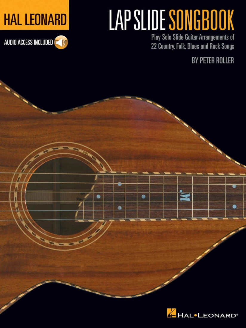 Hal Leonard Lap Slide Songbook - Roller - Lap Steel/Slide Guitar - Book/Audio Online