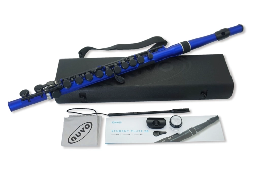 Student Flute Kit - Blue/Black