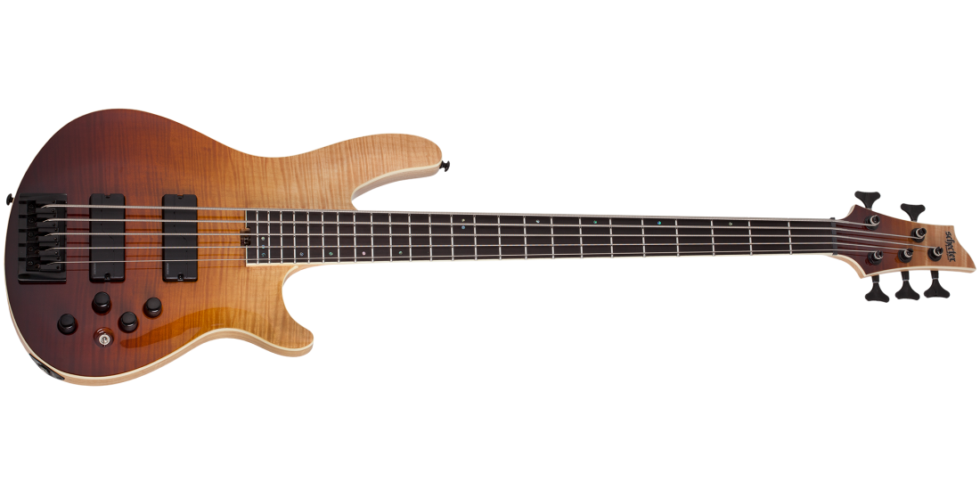 SLS Elite-5 String Bass - Antique Fade Burst