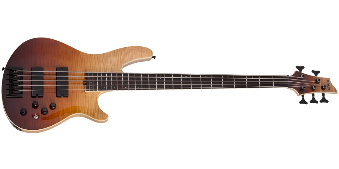 SLS Elite-5 String Bass - Antique Fade Burst