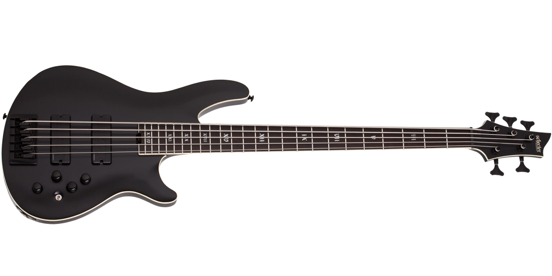 SLS Elite-5 \'\'Evil Twin\'\' 5-String Bass - Satin Black