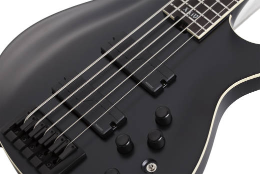 SLS Elite-5 \'\'Evil Twin\'\' 5-String Bass - Satin Black