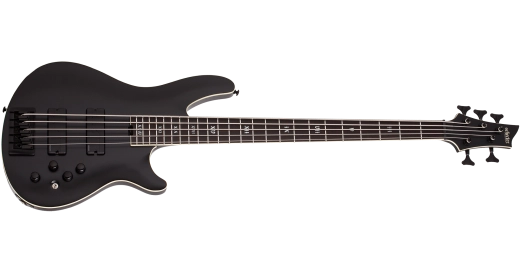 Schecter - SLS Elite-5 Evil Twin 5-String Bass - Satin Black