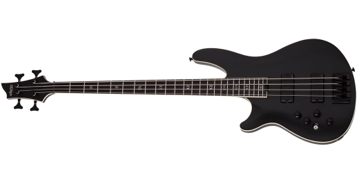 Schecter - SLS Elite-4 Evil Twin 4-String Bass - Satin Black - Left Handed