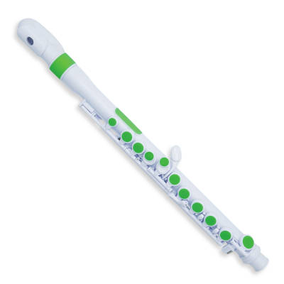 Nuvo - jFlute 2.0 Kit with Donut Head Joint - White/Green