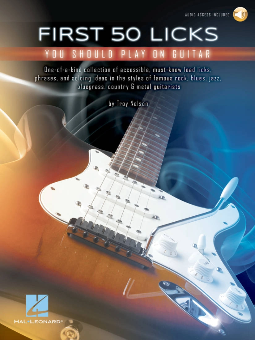 First 50 Licks You Should Play on Guitar - Nelson - Guitar TAB - Book/Audio Online