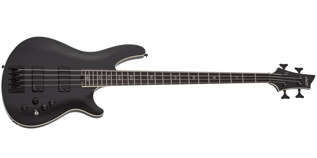 SLS Elite-4 \'\'Evil Twin\'\' 4-String Bass - Satin Black