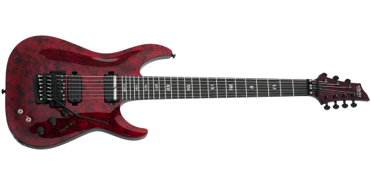 Schecter - C-7 Apocalypse 7-String Electric Guitar - Red Reign
