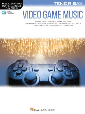 Video Game Music: Instrumental Play-Along - Tenor Sax - Book/Audio Online