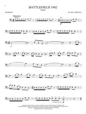 Video Game Music: Instrumental Play-Along - Trombone - Book/Audio Online