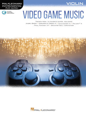 Video Game Music: Instrumental Play-Along - Violin - Book/Audio Online