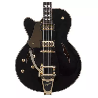 Coupe Electric Guitar Left-Handed - Gloss Black