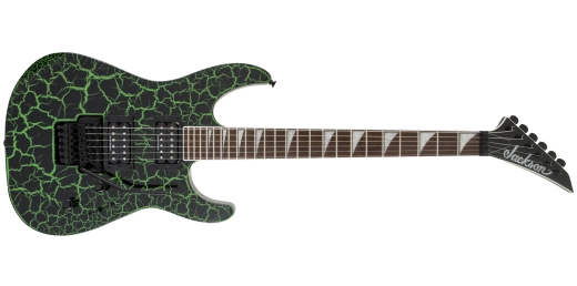 X Series Soloist SLX Crackle, Laurel Fingerboard - Green Crackle