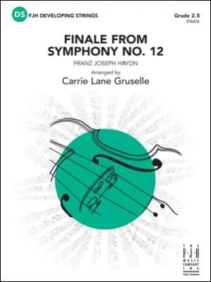 FJH Music Company - Finale from Symphony No. 12 - Haydn/Gruselle - String Orchestra - Gr. 2.5