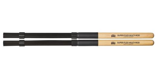 Meinl - SB206 Super Flex Mulit-Rod Bundle with Wood Handle