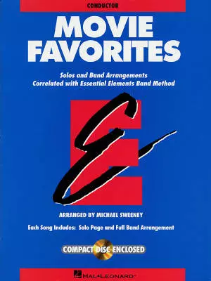 Hal Leonard - Essential Elements Movie Favorites - Sweeney - Conductor - Book/CD