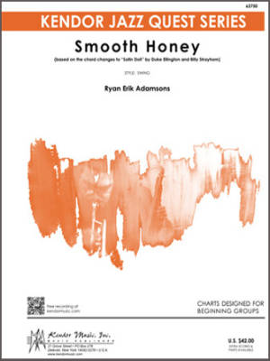 Kendor Music Inc. - Smooth Honey - Adamsons - Jazz Ensemble - Gr. Very Easy