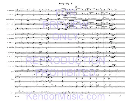 Swing Thing - Strommen - Jazz Ensemble - Gr. Very Easy