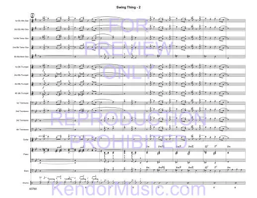 Swing Thing - Strommen - Jazz Ensemble - Gr. Very Easy