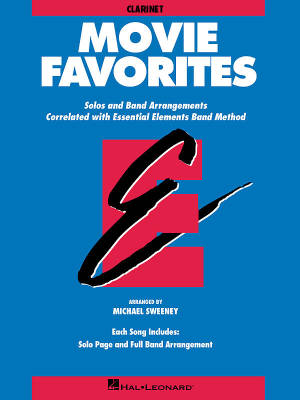 Hal Leonard - Essential Elements Movie Favorites - Sweeney - Clarinette - Livre