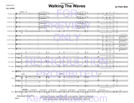 Walking The Waves - Blair - Jazz Ensemble - Gr. Easy