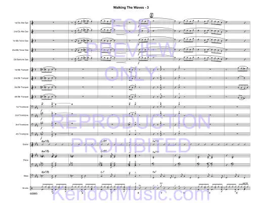 Walking The Waves - Blair - Jazz Ensemble - Gr. Easy