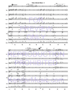 Take A Break Blues - Shutack - Jazz Ensemble - Gr. Very Easy