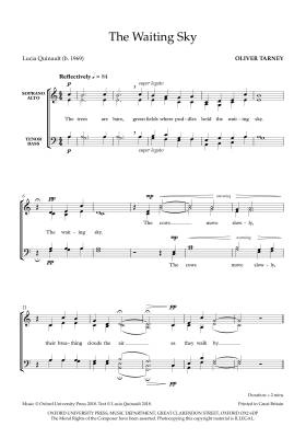 The Waiting Sky - Tarney - SATB