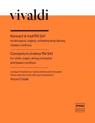 PWM Edition - Concerto In D Minor, Rv 541 - Vivaldi/Cofalik - Violon/Piano