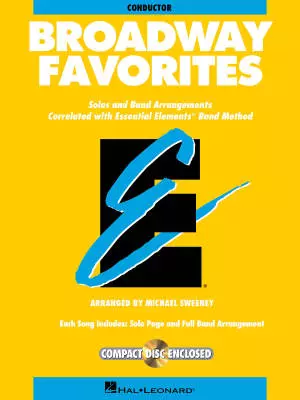 Hal Leonard - Essential Elements Broadway Favorites - Sweeney - Conductor - Book/CD