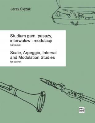PWM Edition - Study of Scales, Arpeggios, Intervals and Modulations for Clarinet - Slezak - Clarinet - Book