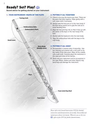 Sound Innovations for Concert Band, Book 1 - Flute - Book/CD/DVD