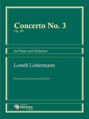 Concerto No. 3, Op. 95 for Piano and Orchestra - Liebermann - Solo Part/Piano Reduction (2 Pianos, 4 Hands)