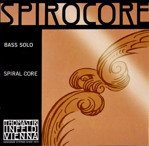 Spirocore Single Double Bass E String 3/4 - Solo Tuning