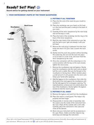 Sound Innovations for Concert Band, Book 1 - Bb Tenor Saxophone - Book/CD/DVD