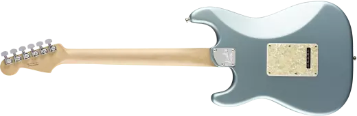 American Elite Stratocaster, Ebony Fingerboard - Satin Ice Blue Metallic