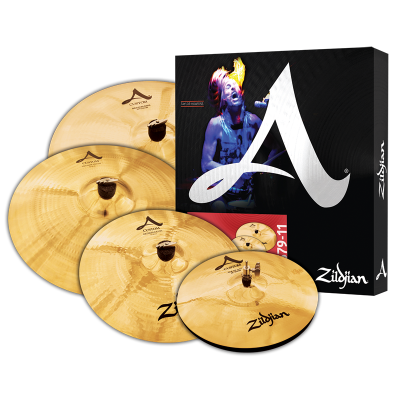 Zildjian - A-Custom Cymbal Pack (14 HH, 16+18 Crash, 20 Ride)