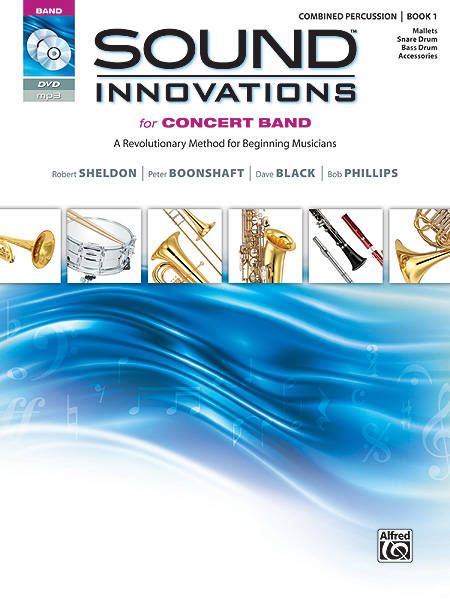 Sound Innovations for Concert Band, Book 1 - Combined Percussion - Book/CD/DVD