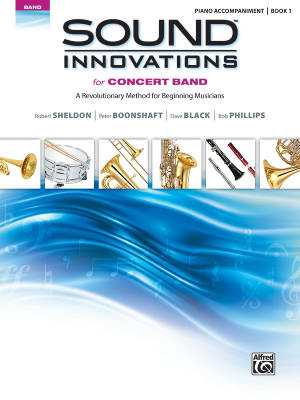 Alfred Publishing - Sound Innovations for Concert Band, Book 1 - Piano Accompaniment - Book/CD/DVD
