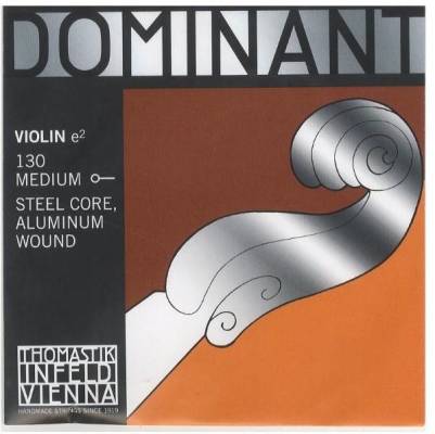 Thomastik-Infeld - Dominant Single Violin E String 4/4 - Loop End - Heavy Tension