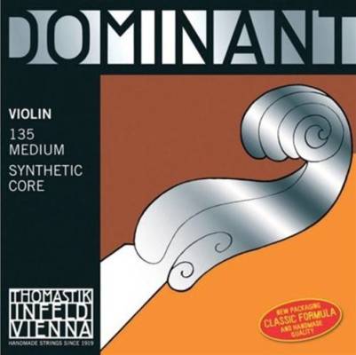 Dominant Violin String Set 1/4 - Chrome E