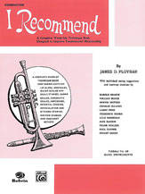 I Recommend - Bass Clarinet