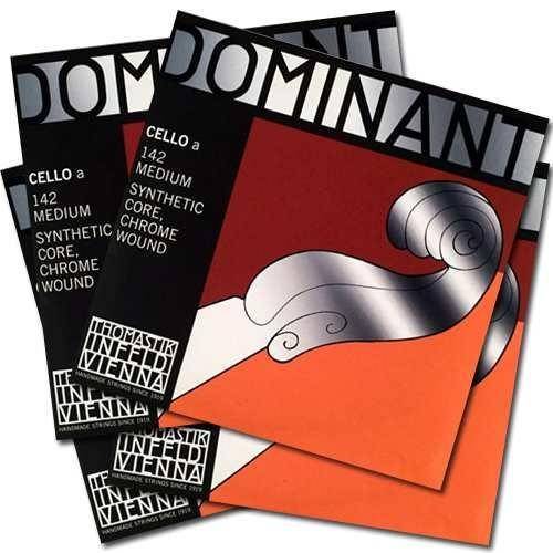 Dominant Single Cello A String 4/4 - Synthetic Core - Chrome Wound - Heavy