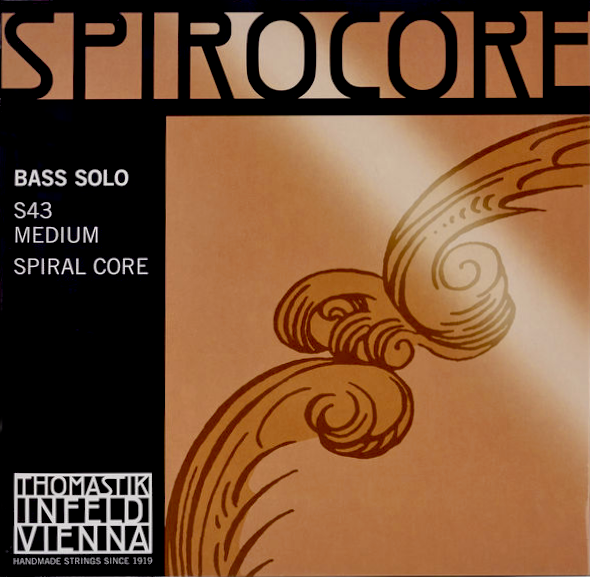 Spirocore Single Double Bass C String 3/4 - Light
