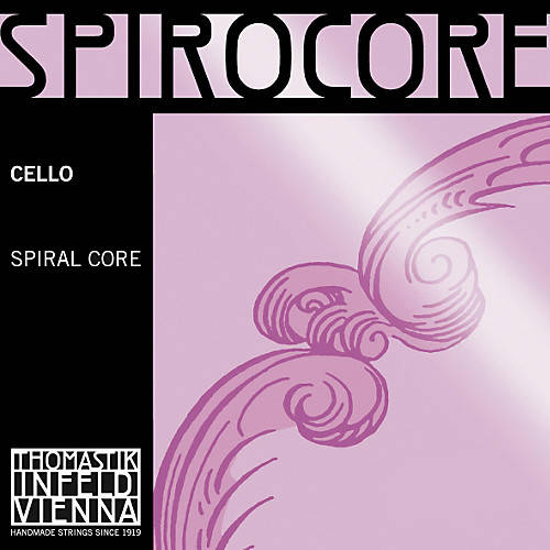 Spirocore Single Cello C String 4/4 -Silver Wound - Light