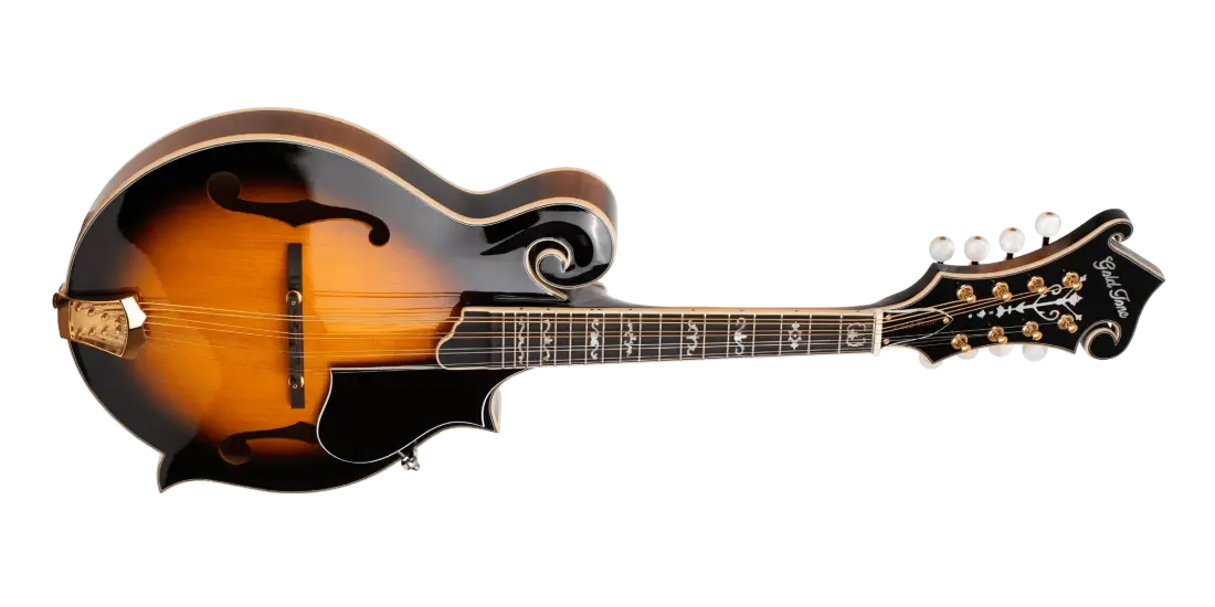 GM-70+ Solid Wood F-Style Mandolin with Case