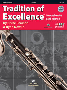 Kjos Music - Tradition of Excellence Book 1 - Bass Clarinet
