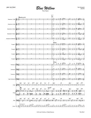 Blue Willow - Woolworth - Jazz Ensemble - Gr. Medium Easy