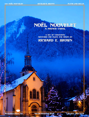 Noel Nouvelet - Brown - Flute/Organ Duet - Sheet Music